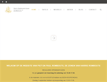 Tablet Screenshot of harrierombouts.nl